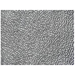 Embossed aluminium